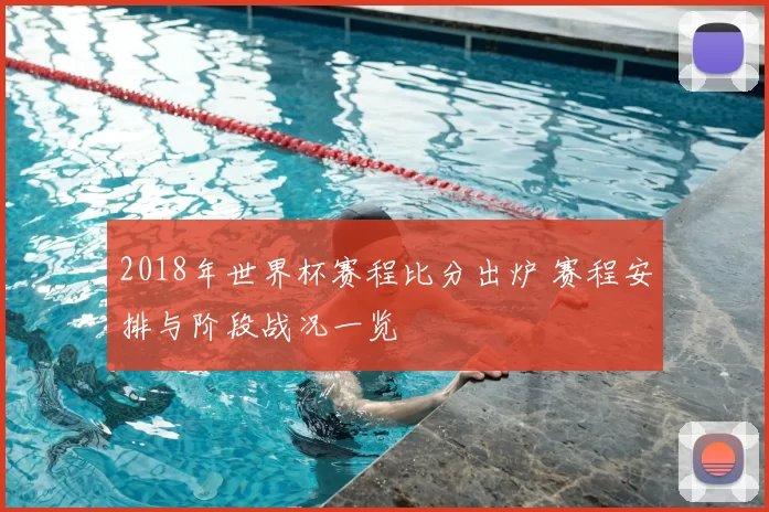 2018年世界杯赛程比分出炉 赛程安排与阶段战况一览