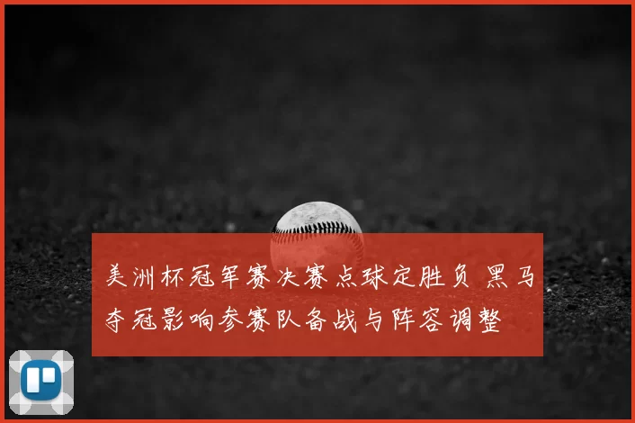 美洲杯冠军赛决赛点球定胜负 黑马夺冠影响参赛队备战与阵容调整